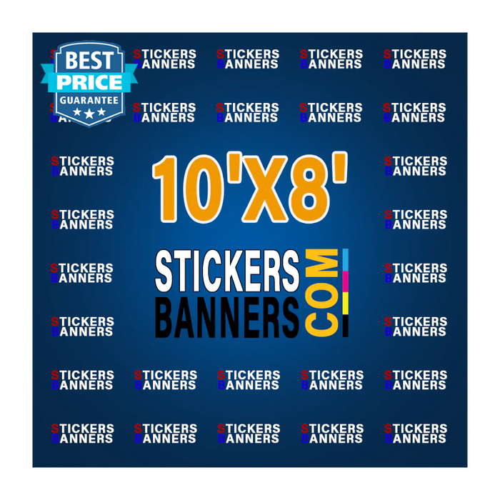 10'x8' Step & Repeat Banner Only