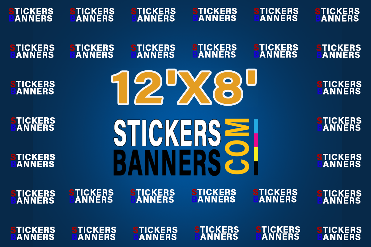 12'x8' Fabric Step & Repeat Banner Only 1