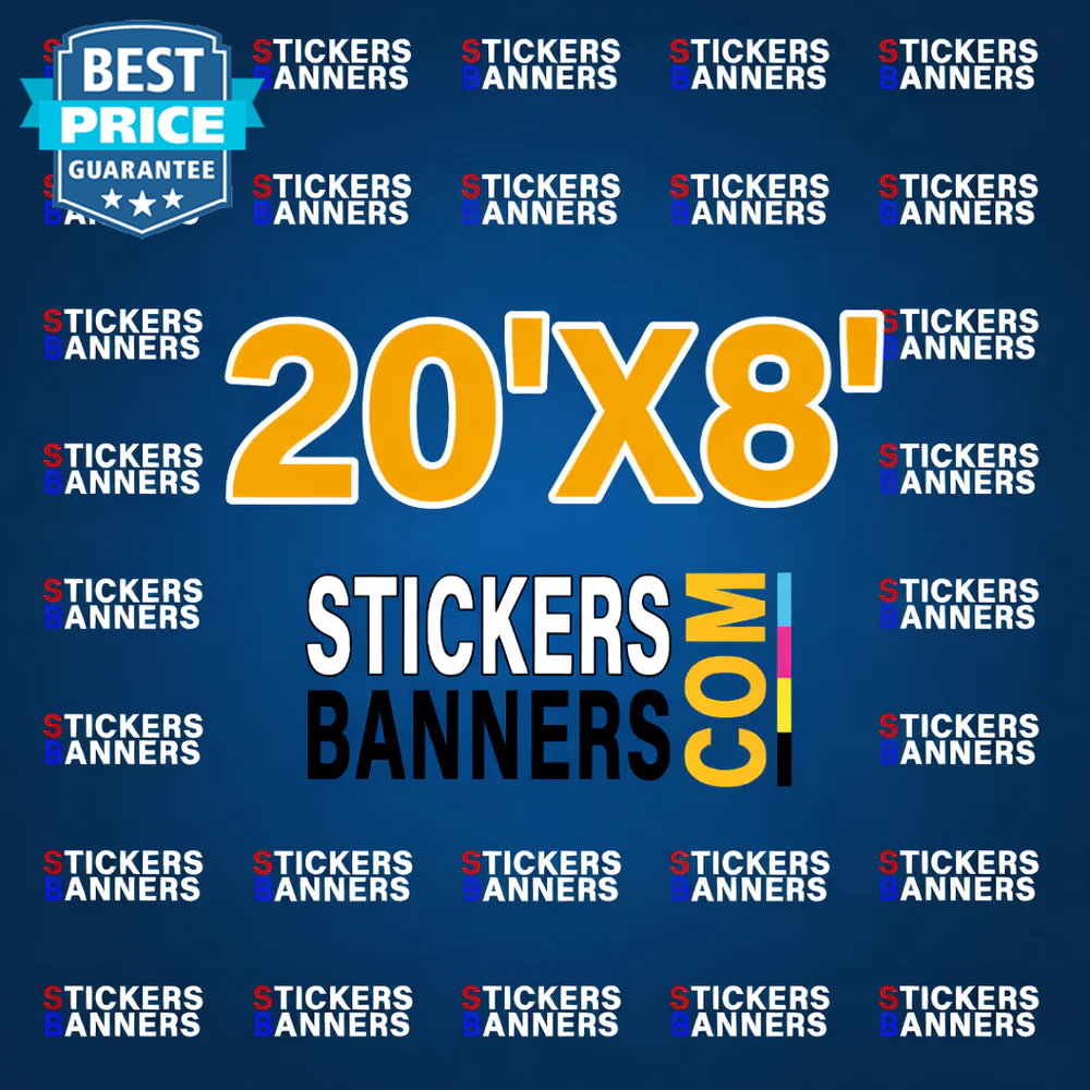 20'x8' Step & Repeat Banner Only