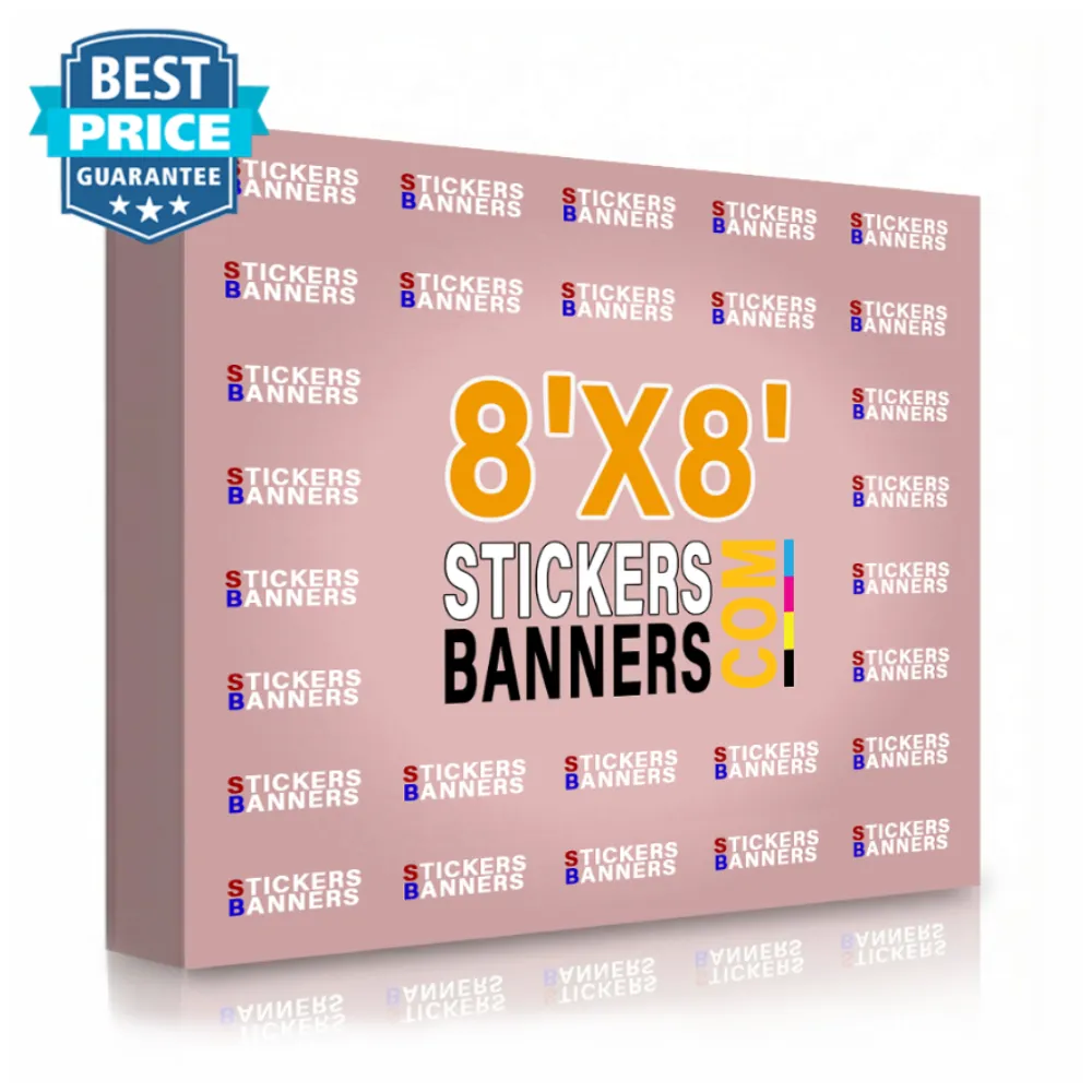 8'x8' Fabric Pop Up Display Backdrop (Banner Only)