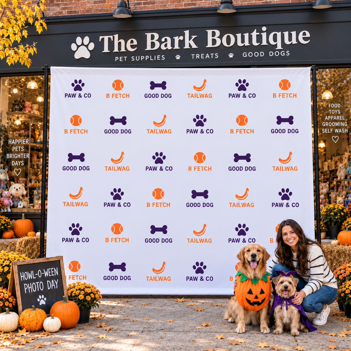 Custom Step and Repeat Banner