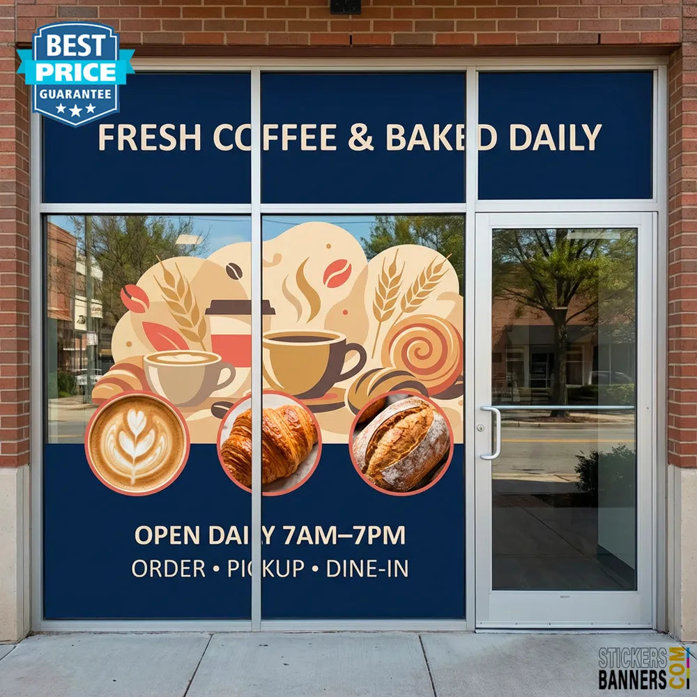 Adhesive Banners / Window Decals