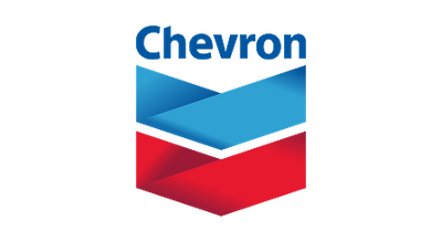 Chevron logo on a white background