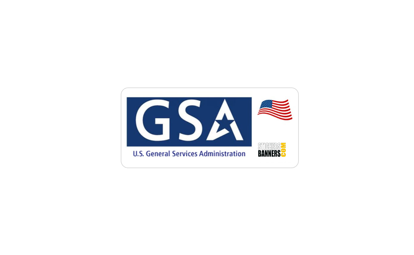 GSA (U.S. General Services Administration) logo on a white background