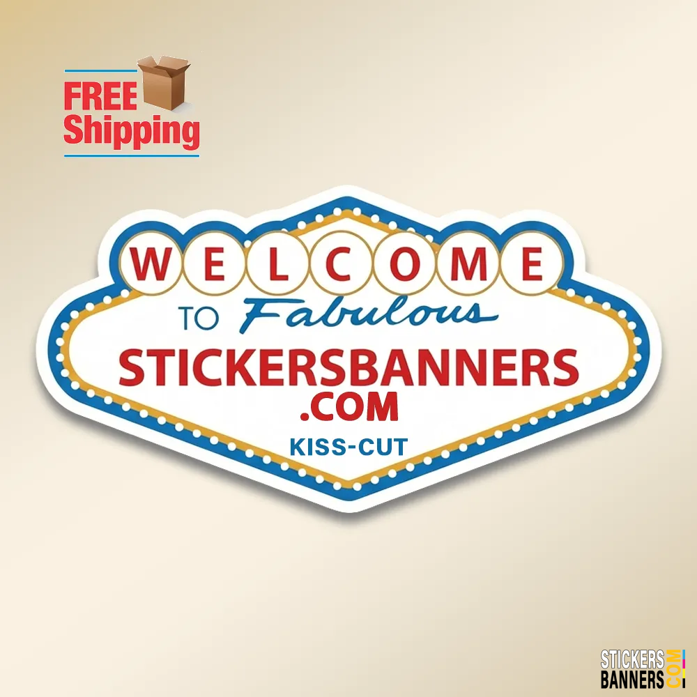 Custom Shape Kiss-Cut Stickers