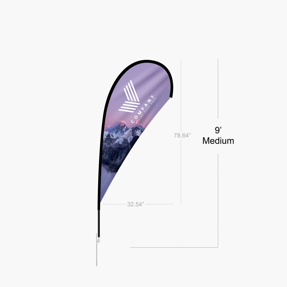 Teardrop Flag (Medium) - Coming Soon!