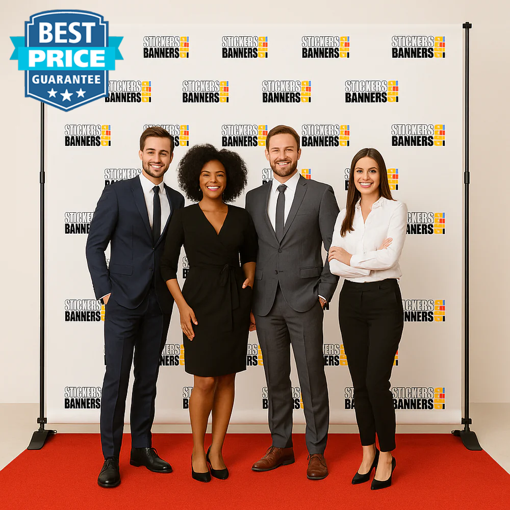 Custom Vinyl Step & Repeat Banner