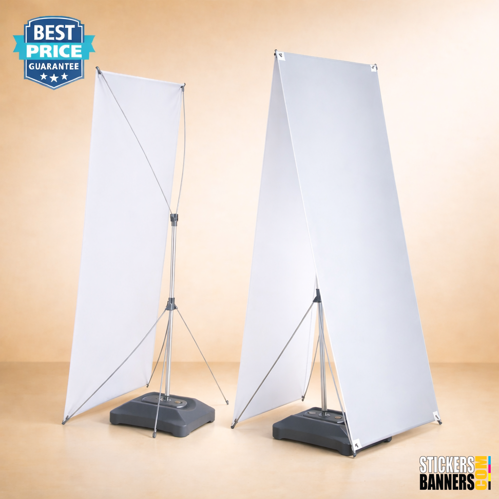 Double Sided X-Banner