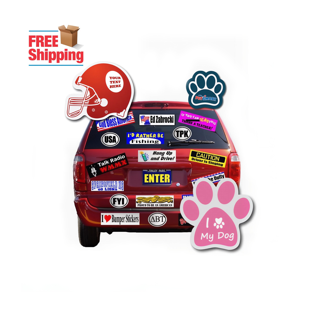 Custom Shape Kiss-Cut Stickers