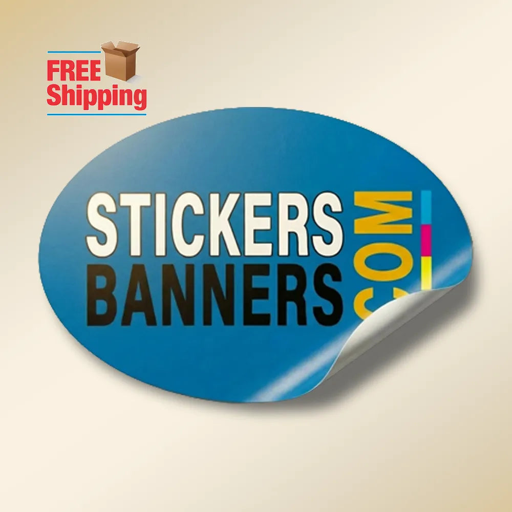Oval Stickers