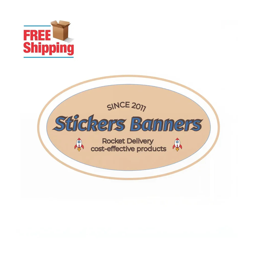 Oval Stickers 6