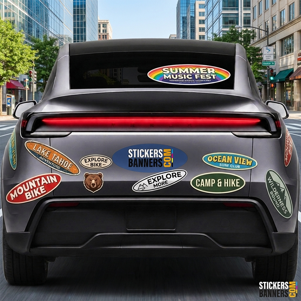 Oval Stickers