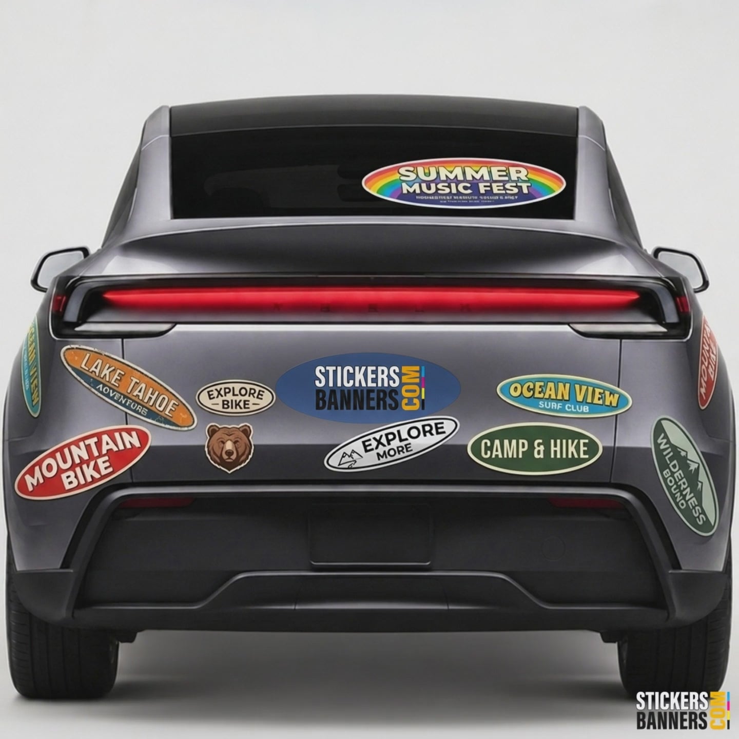 Oval Stickers