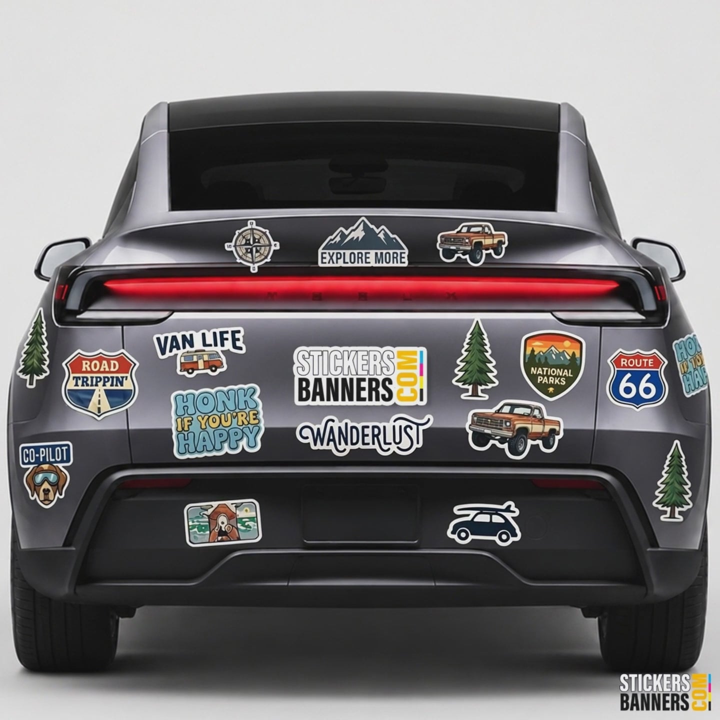 Custom Shape Kiss-Cut Stickers 2