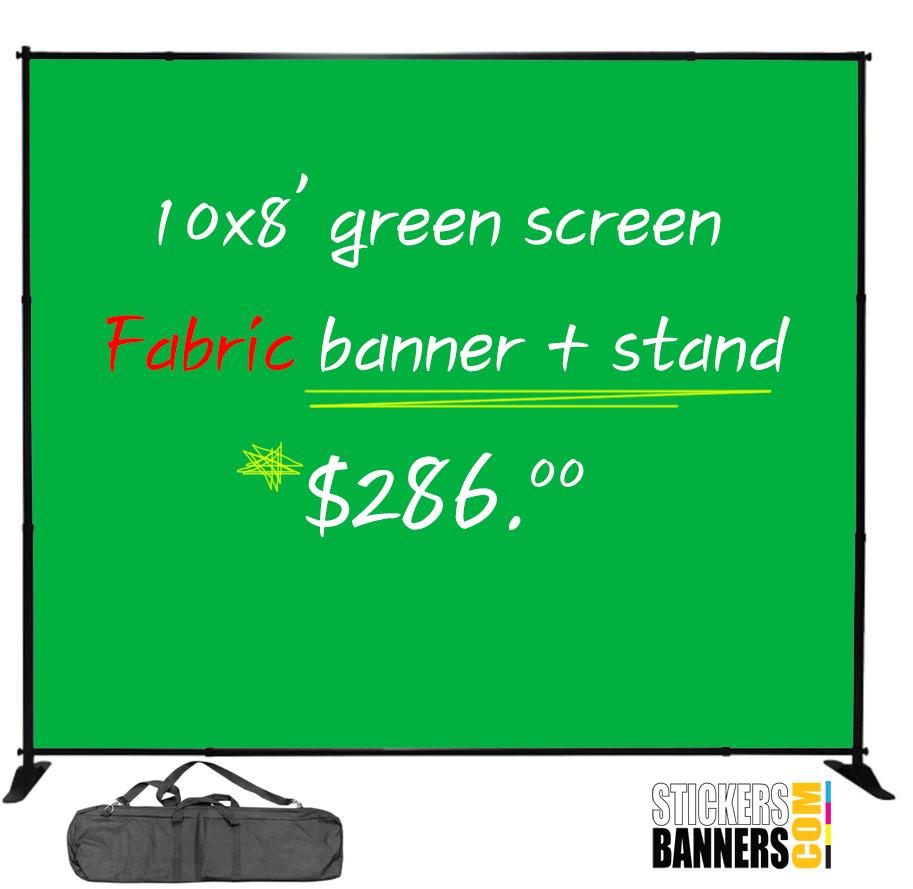 Green Screens Same Day Shipping